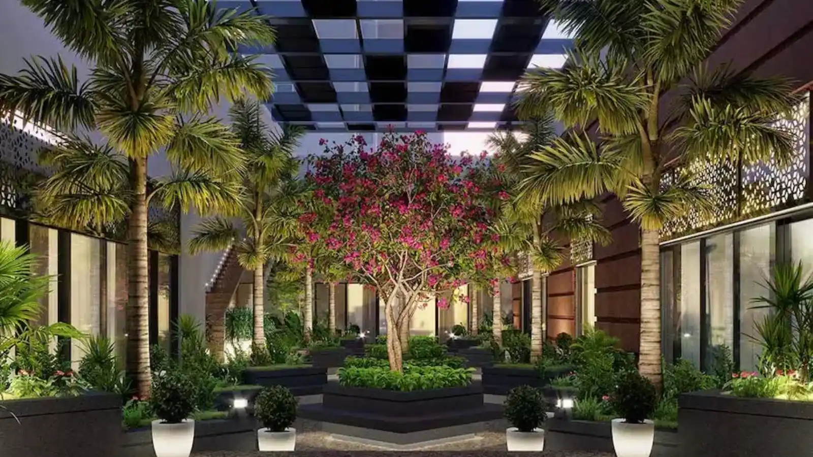 Century-Ethos-Apartments-in-Hebbal-Bangalore-Courtyard